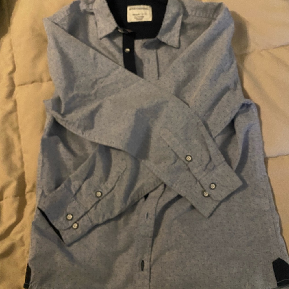 Stylish Kids' Blue Button-Down Shirt